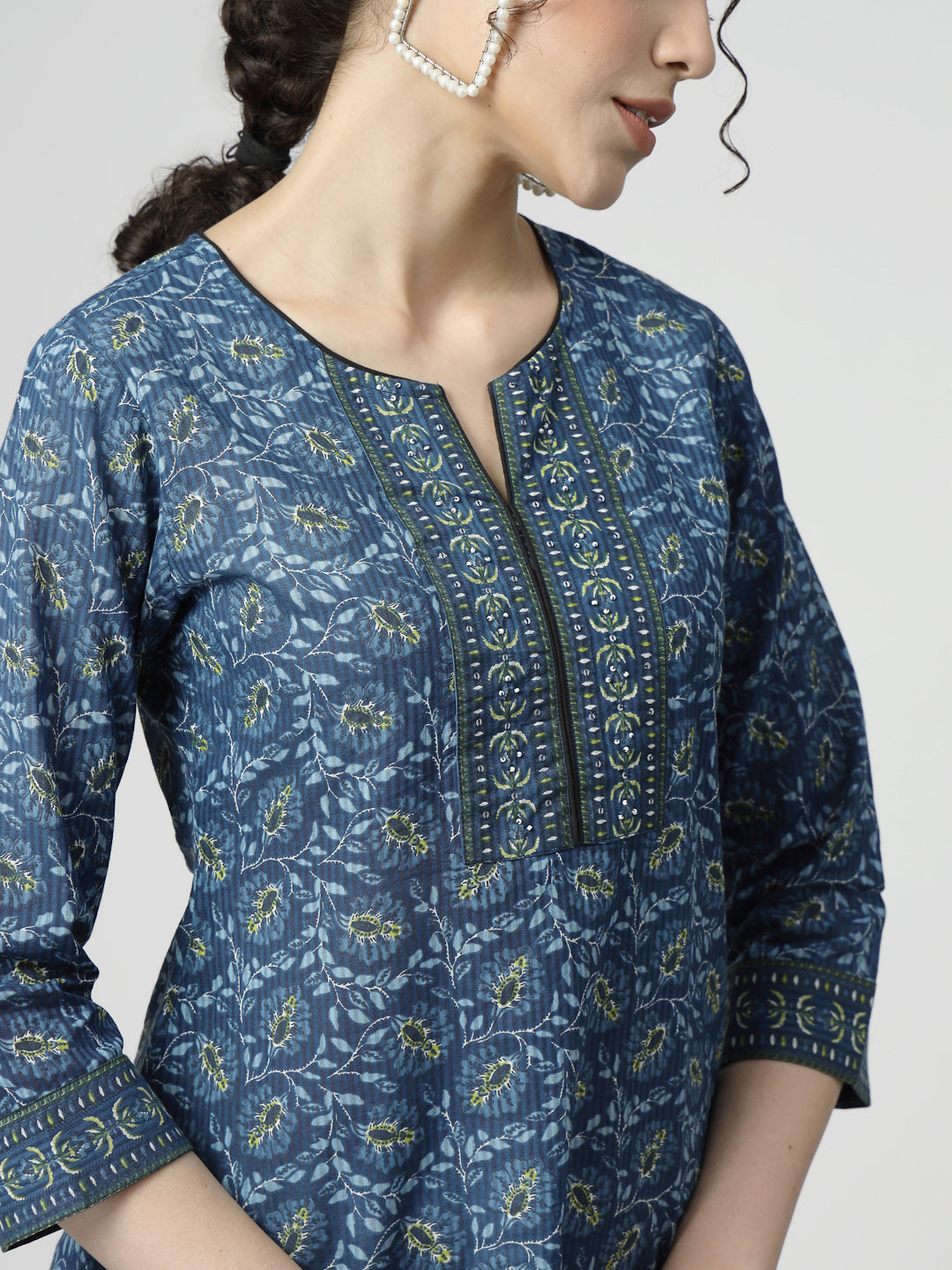 Cotton ethnic printed Top