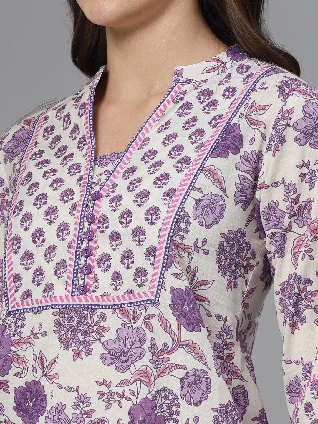 Floral Printed Straight Top