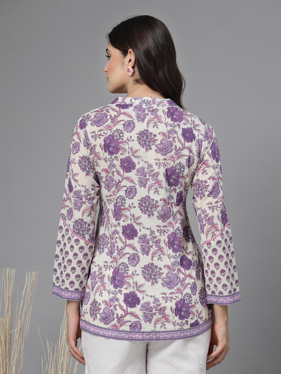 Floral Printed Straight Top