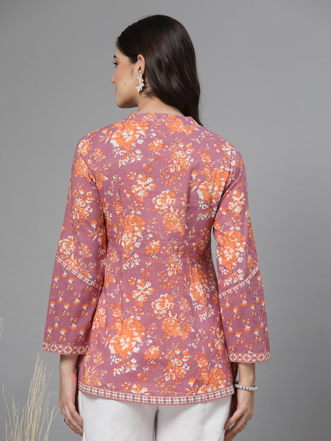 Floral Printed Straight Top