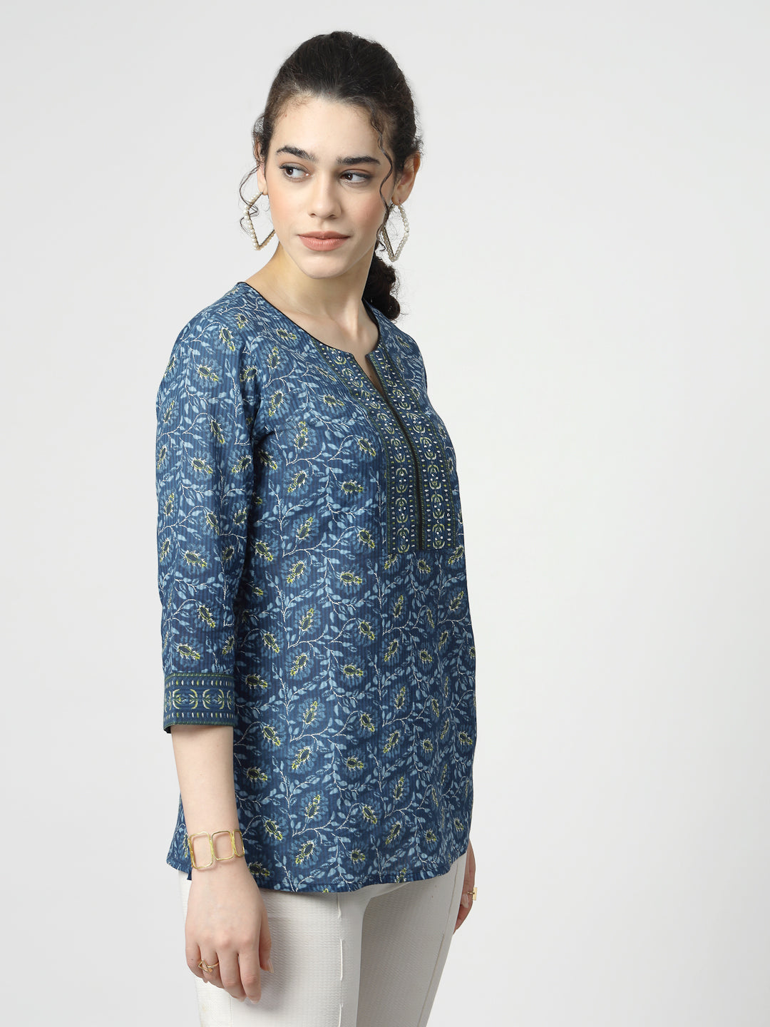 Cotton ethnic printed Top