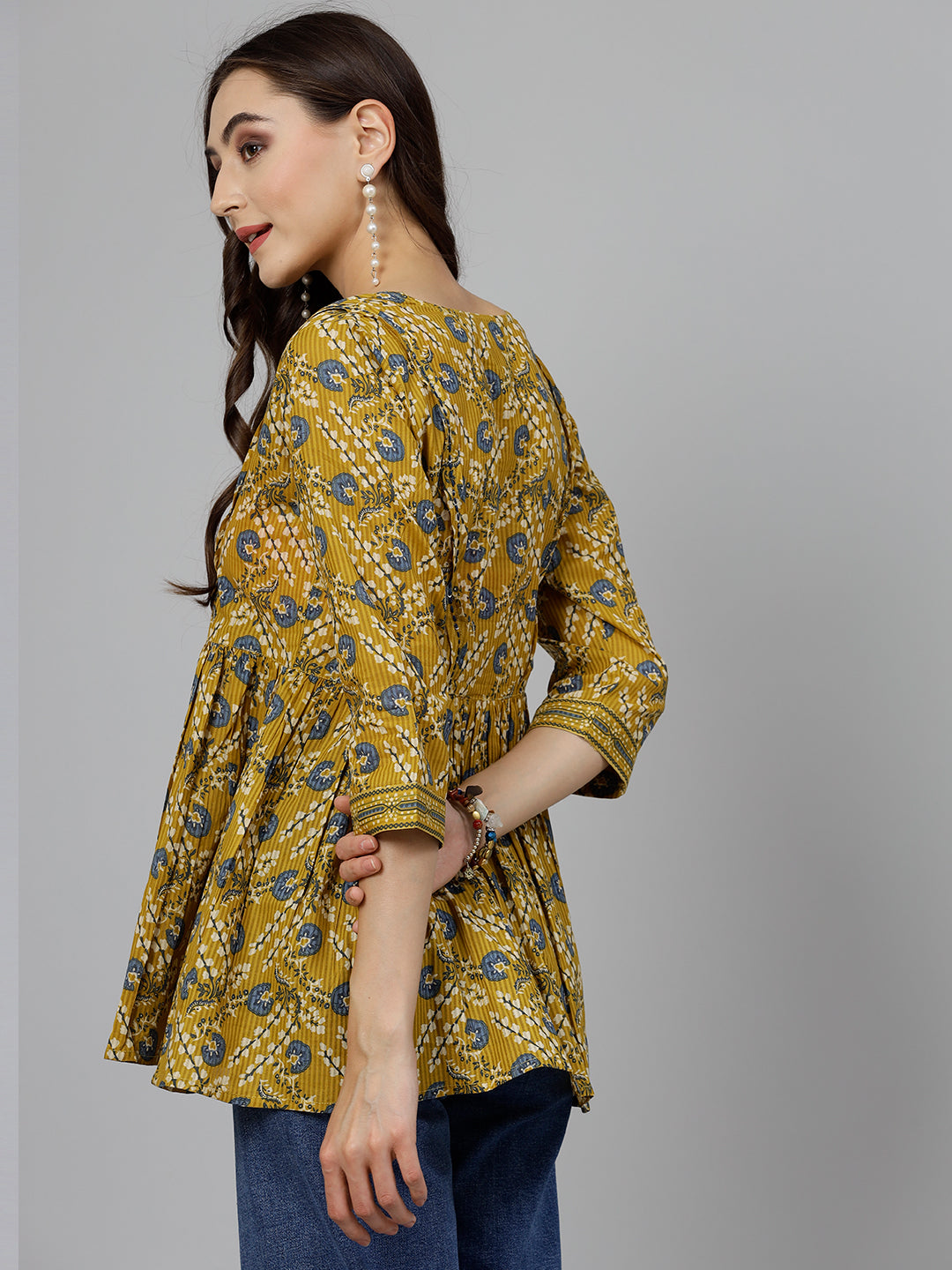 V-neck cotton Top