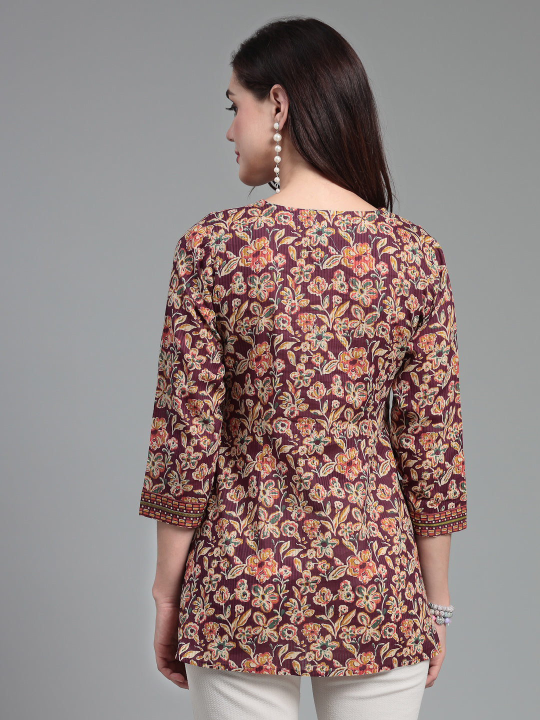 V-neck empire Top