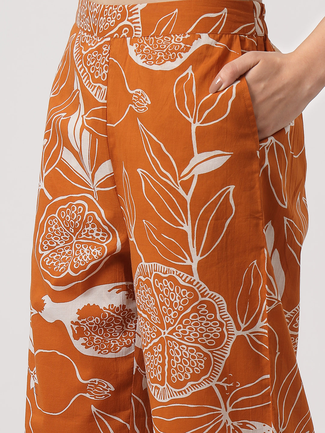 Floral Printed Cotton Co-ord Set